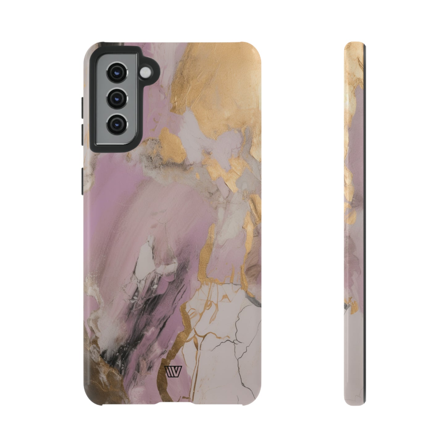 GOLD PINK ABSTRACT PAINTING | Tough Phone Case - Trovvve