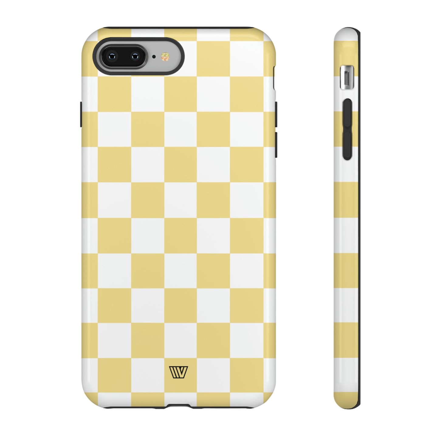 BANANA YELLOW CHECKERBOARD | Tough Phone Case - Trovvve