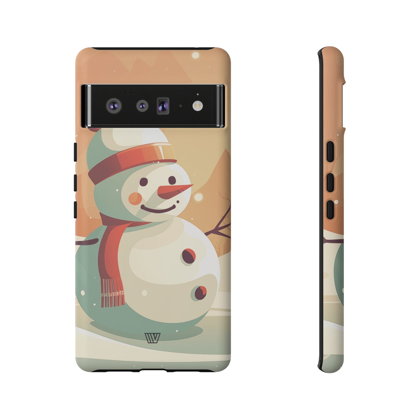 SUNSET SNOWMAN | Tough Phone Case - Trovvve