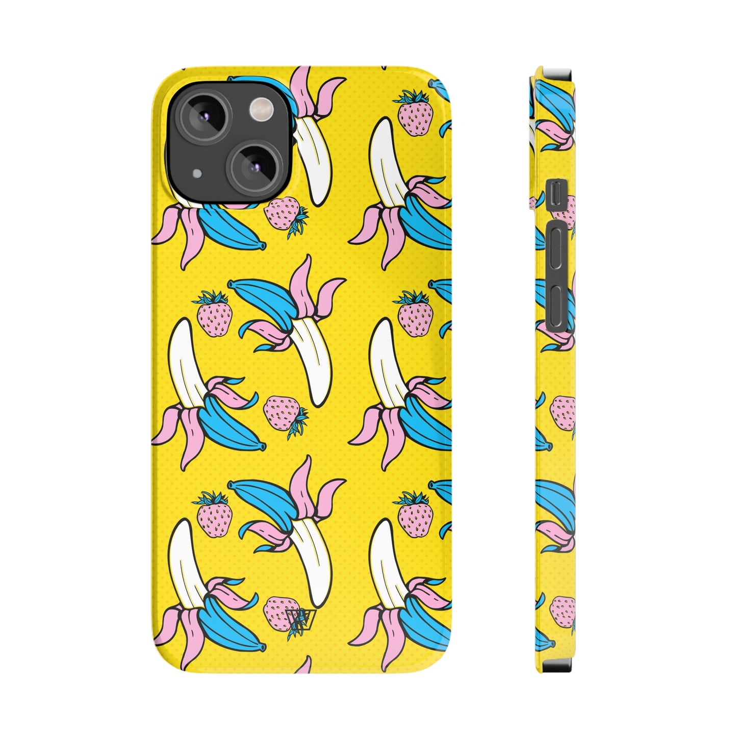 STRAWBERRY BANANA POP ART | Slim iPhone Case - Trovvve
