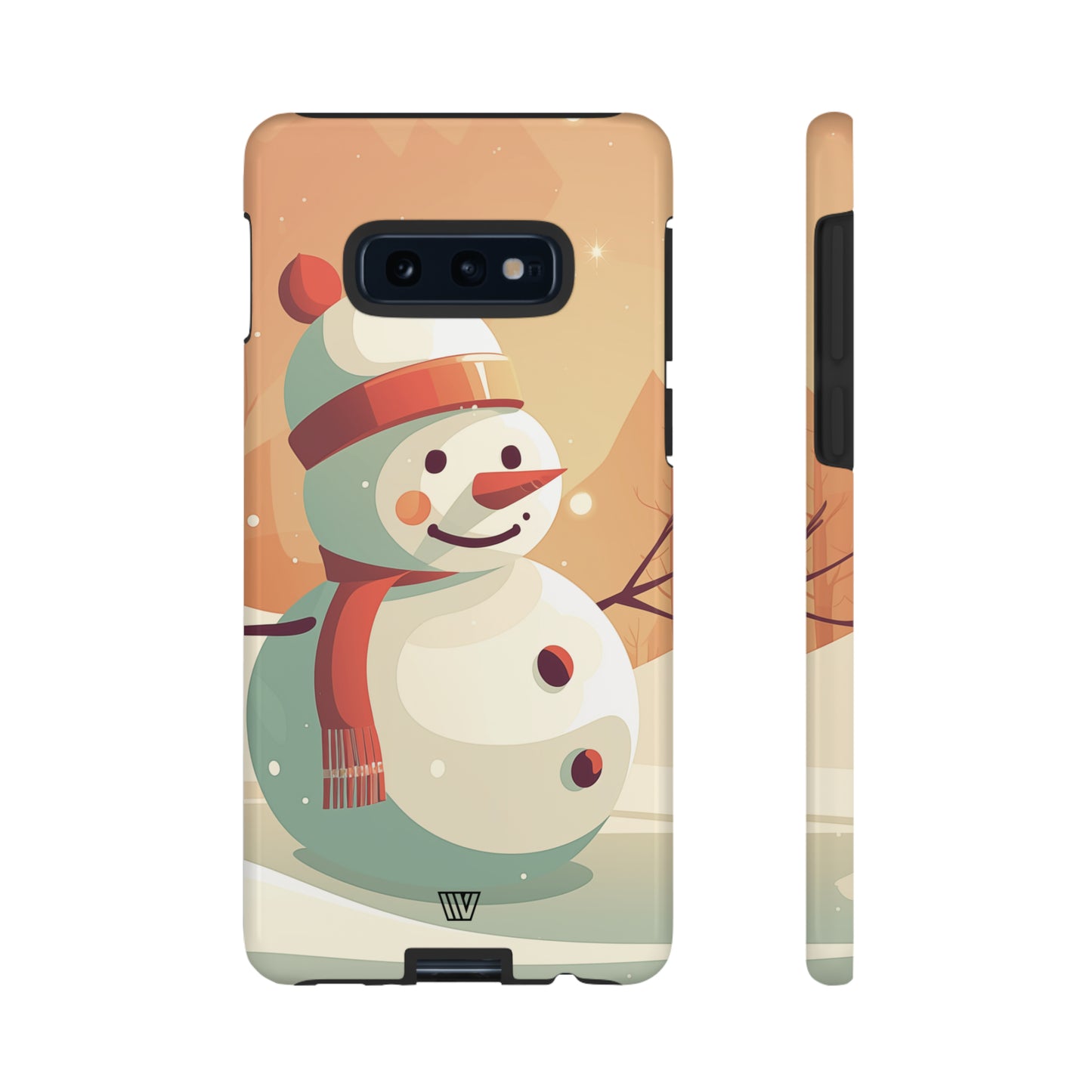SUNSET SNOWMAN | Tough Phone Case - Trovvve