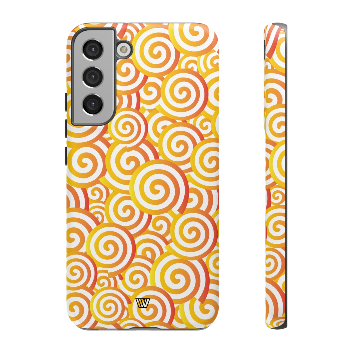 ABSTRACT SPIRAL ORANGE | Tough Phone Case - Trovvve