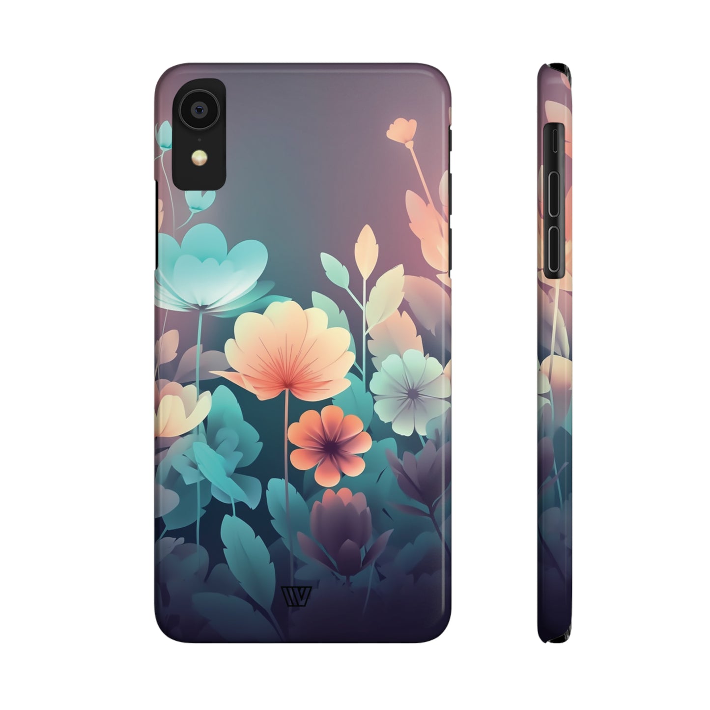 MIDNIGHT FLOWERS | Slim iPhone Case - Trovvve