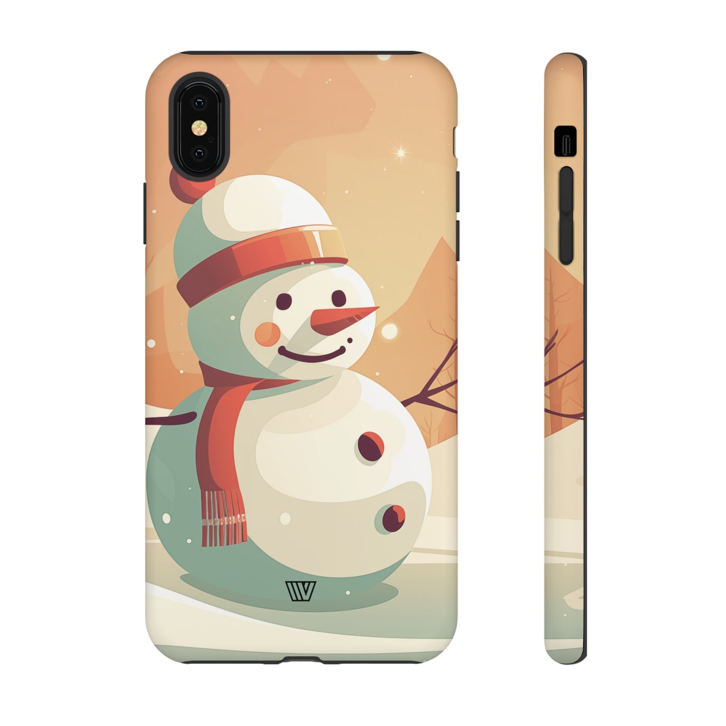 SUNSET SNOWMAN | Tough Phone Case - Trovvve