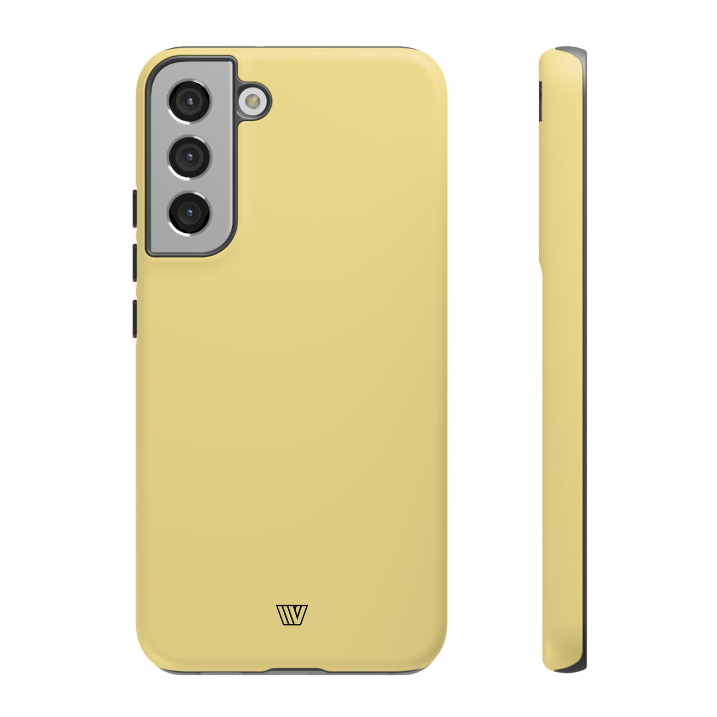MUTED YELLOW SOLID | Tough Phone Case - Trovvve