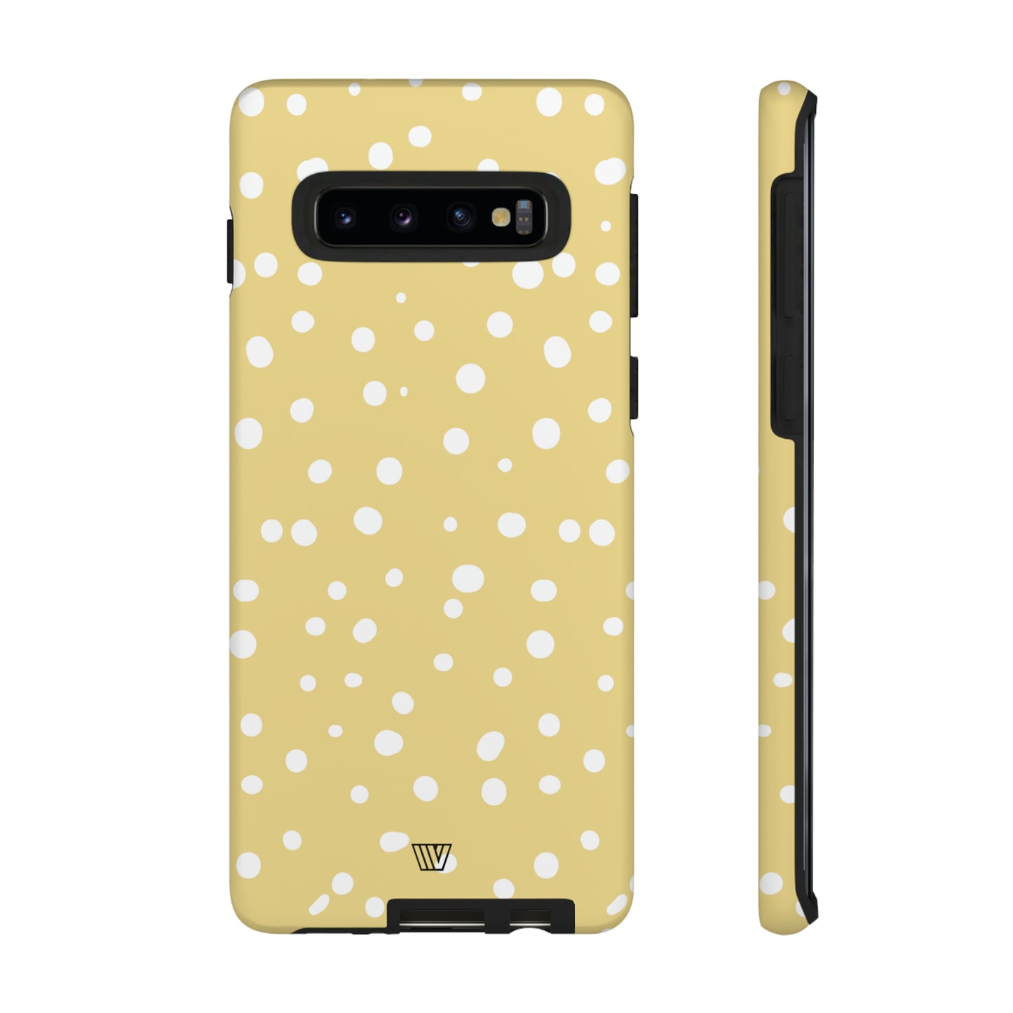 MUTED YELLOW DOTS | Tough Phone Case - Trovvve