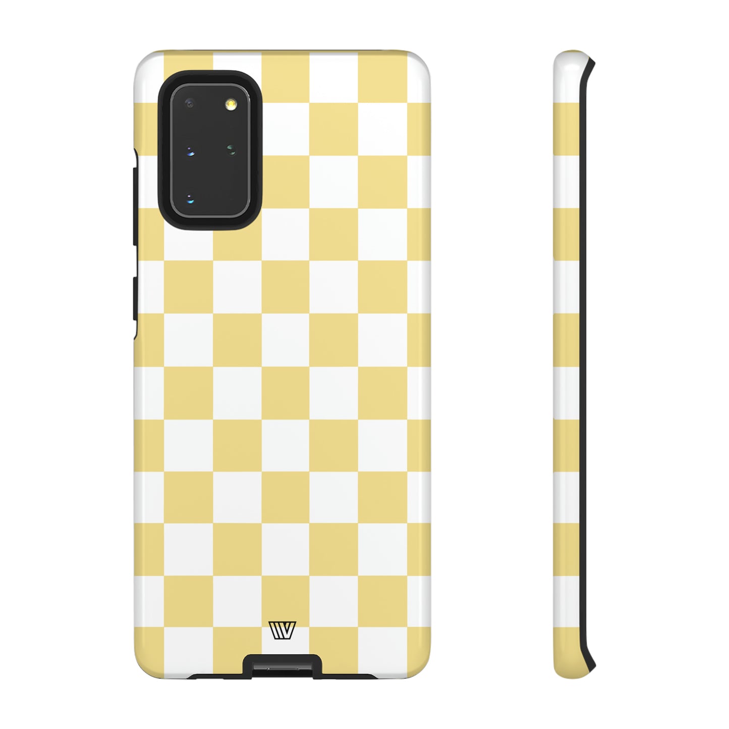 BANANA YELLOW CHECKERBOARD | Tough Phone Case - Trovvve