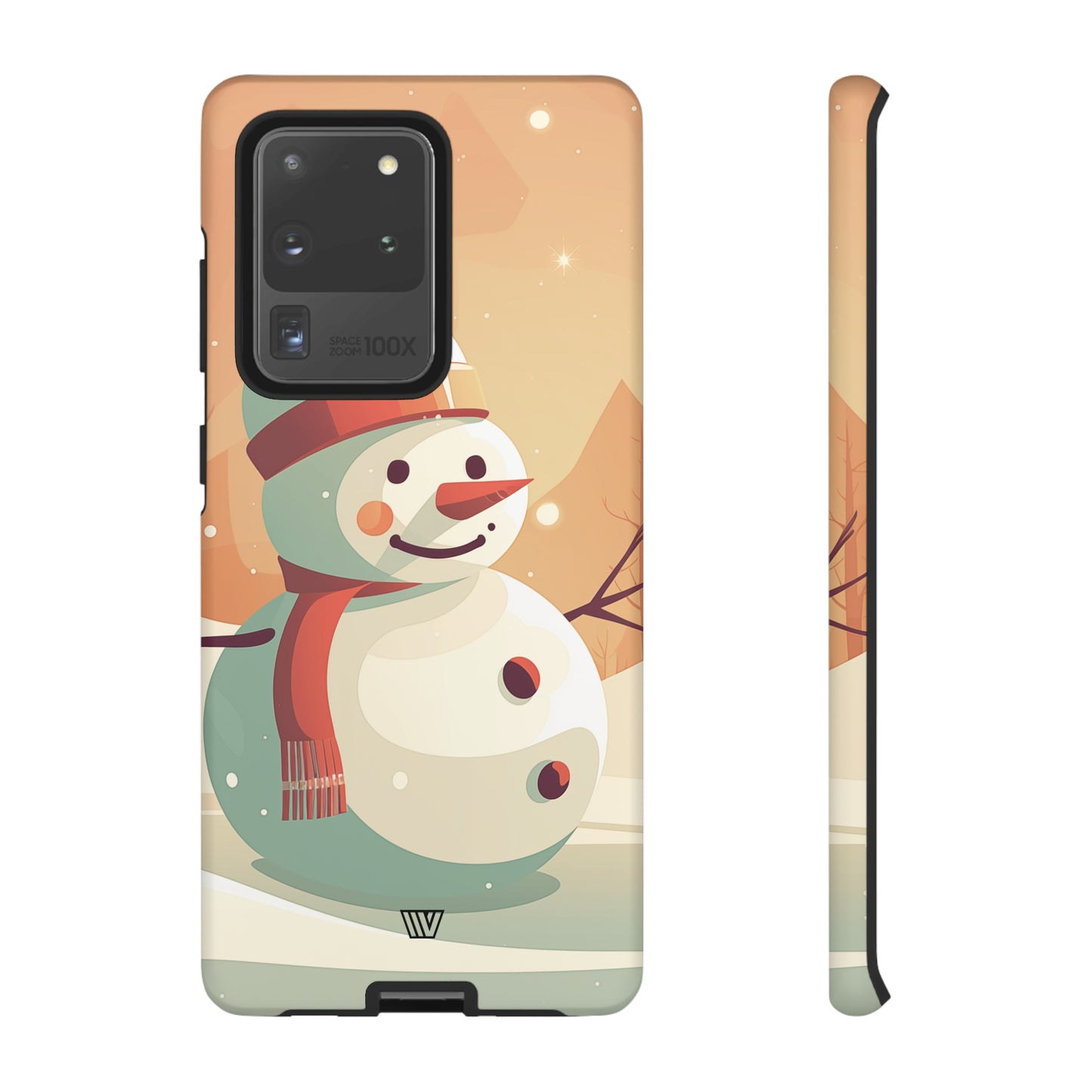 SUNSET SNOWMAN | Tough Phone Case - Trovvve