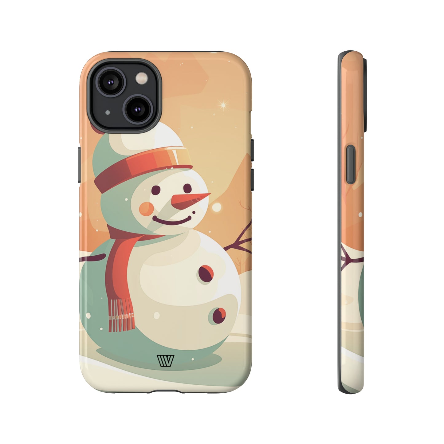 SUNSET SNOWMAN | Tough Phone Case - Trovvve