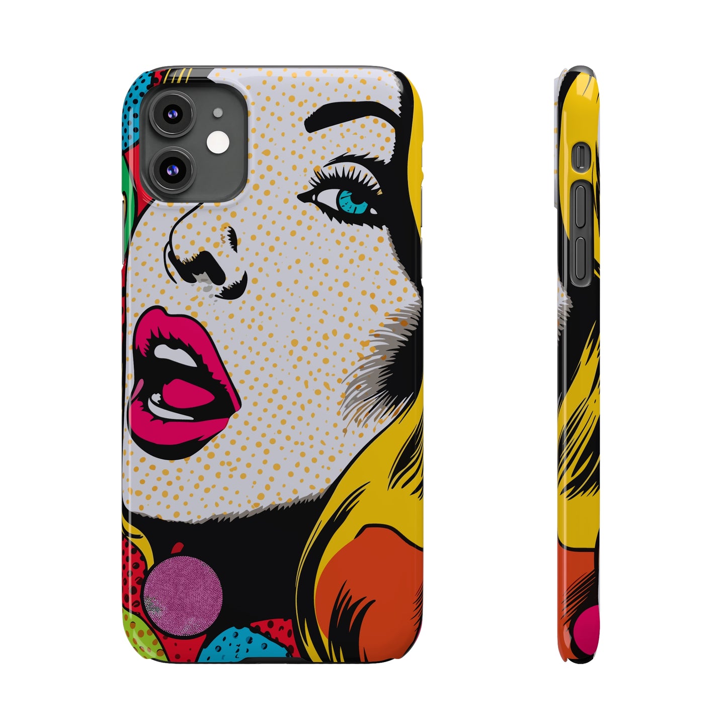 POP ART FACE | Slim iPhone Case - Trovvve