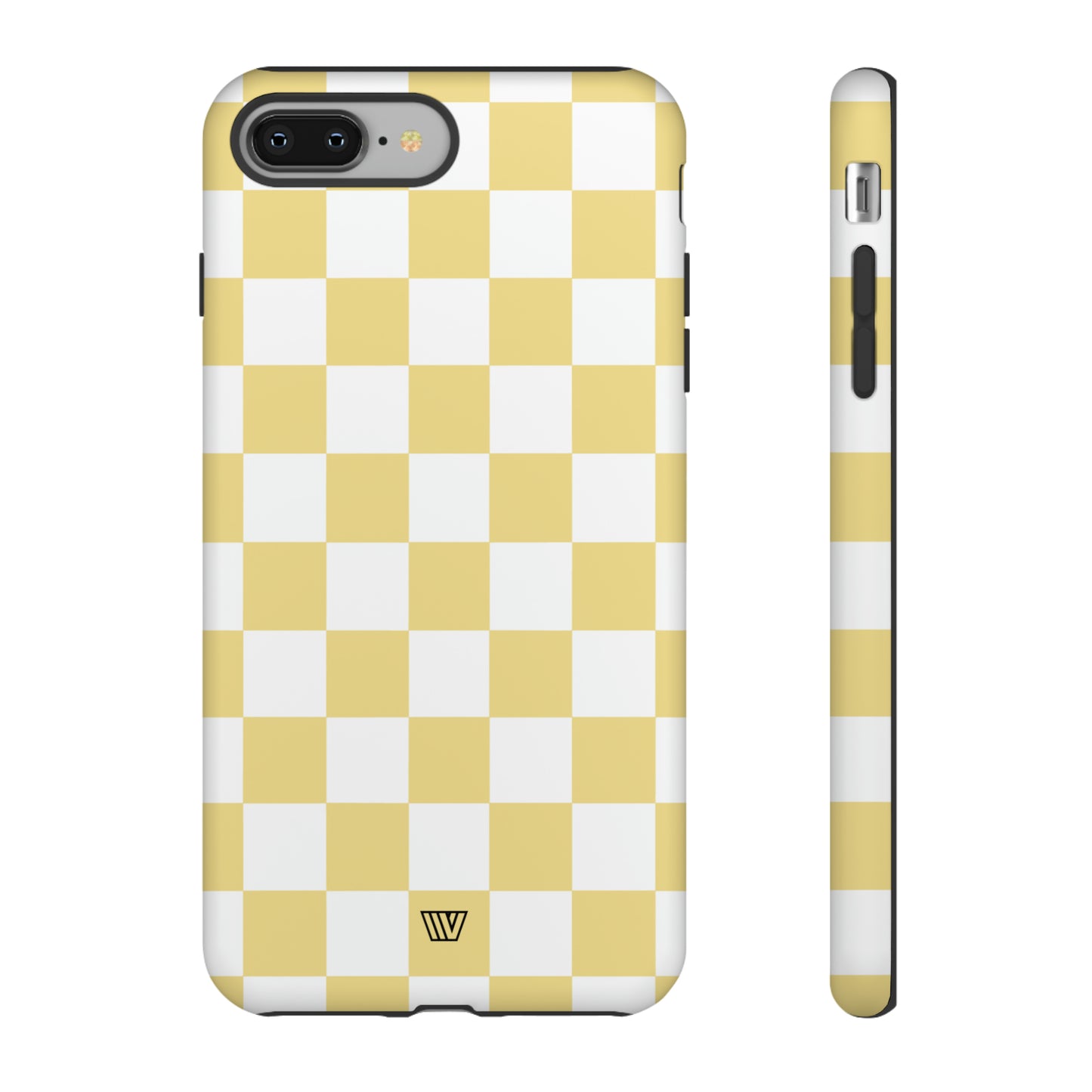 BANANA YELLOW CHECKERBOARD | Tough Phone Case - Trovvve