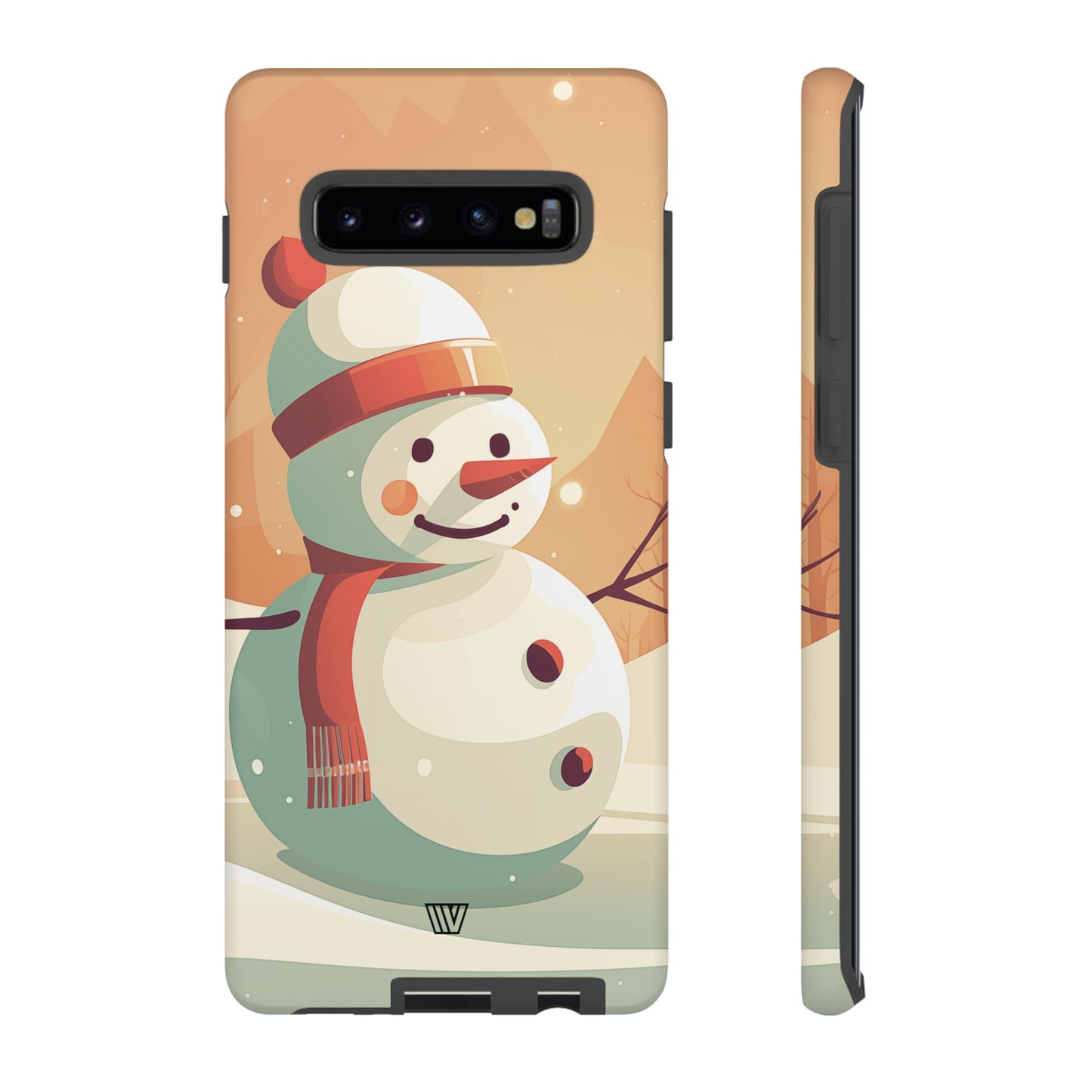 SUNSET SNOWMAN | Tough Phone Case - Trovvve