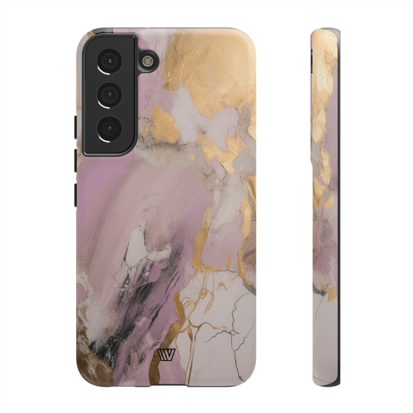 GOLD PINK ABSTRACT PAINTING | Tough Phone Case - Trovvve