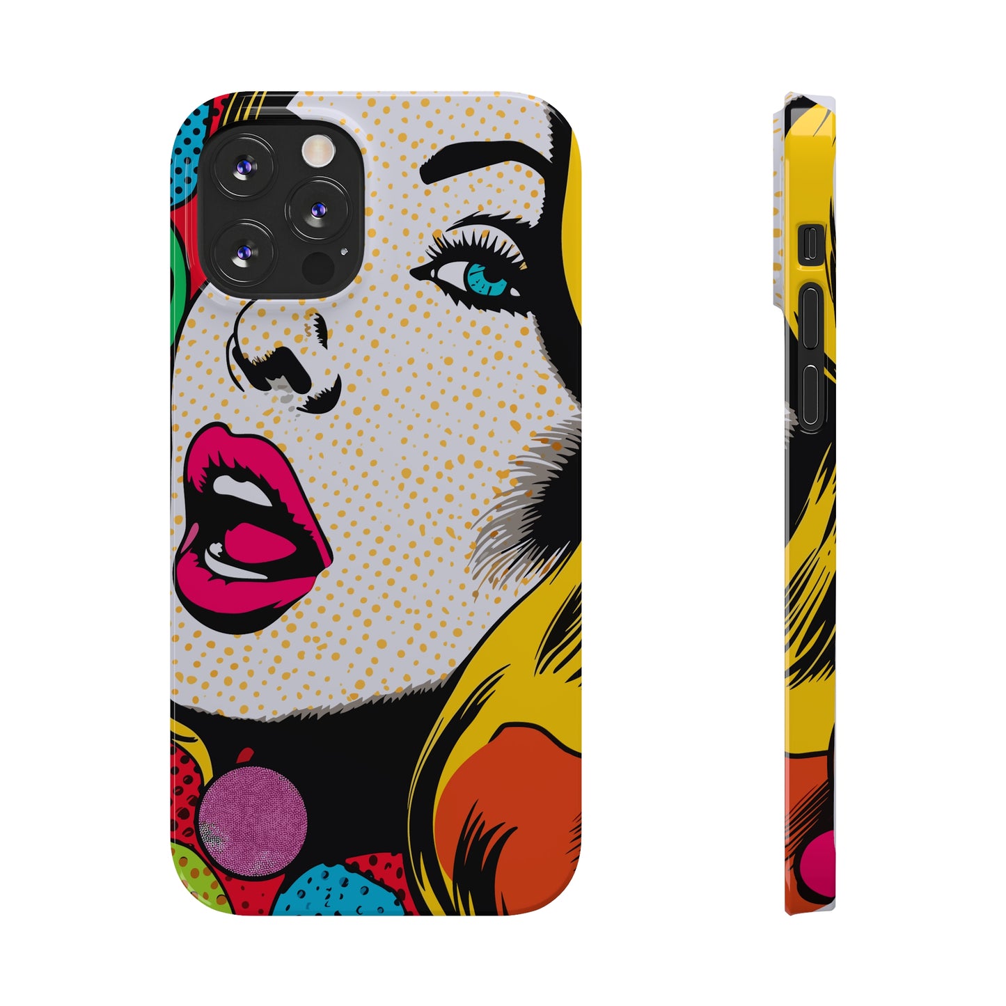 POP ART FACE | Slim iPhone Case - Trovvve