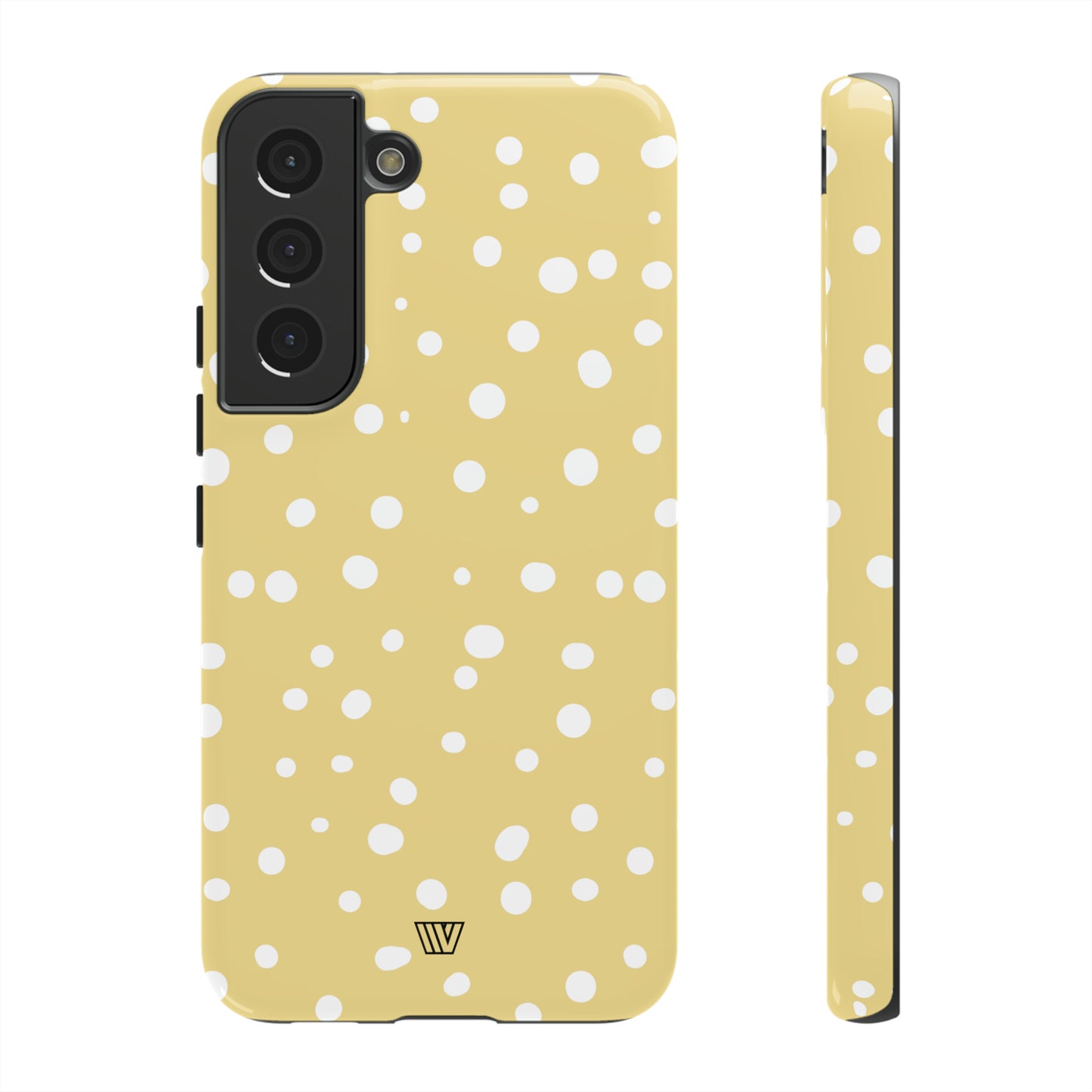 MUTED YELLOW DOTS | Tough Phone Case - Trovvve
