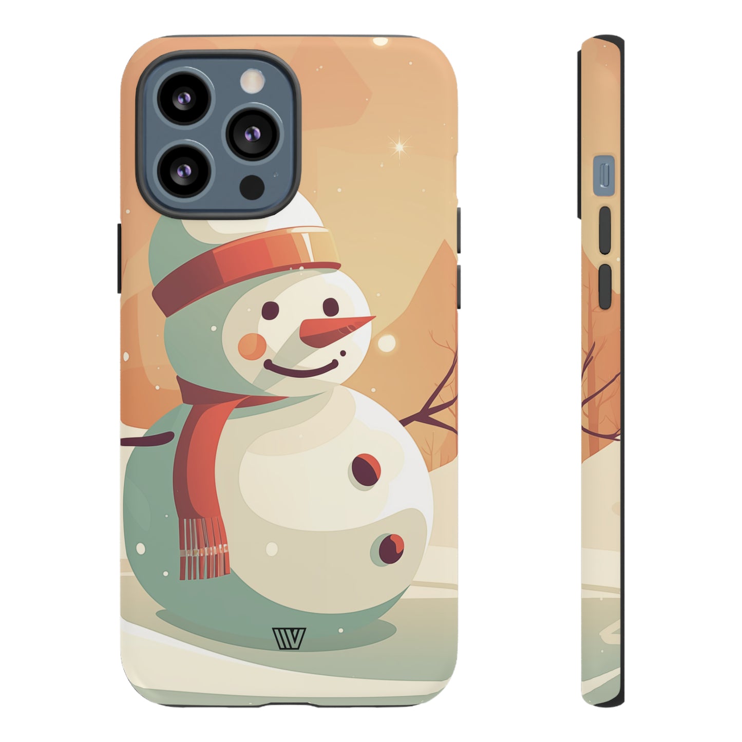 SUNSET SNOWMAN | Tough Phone Case - Trovvve
