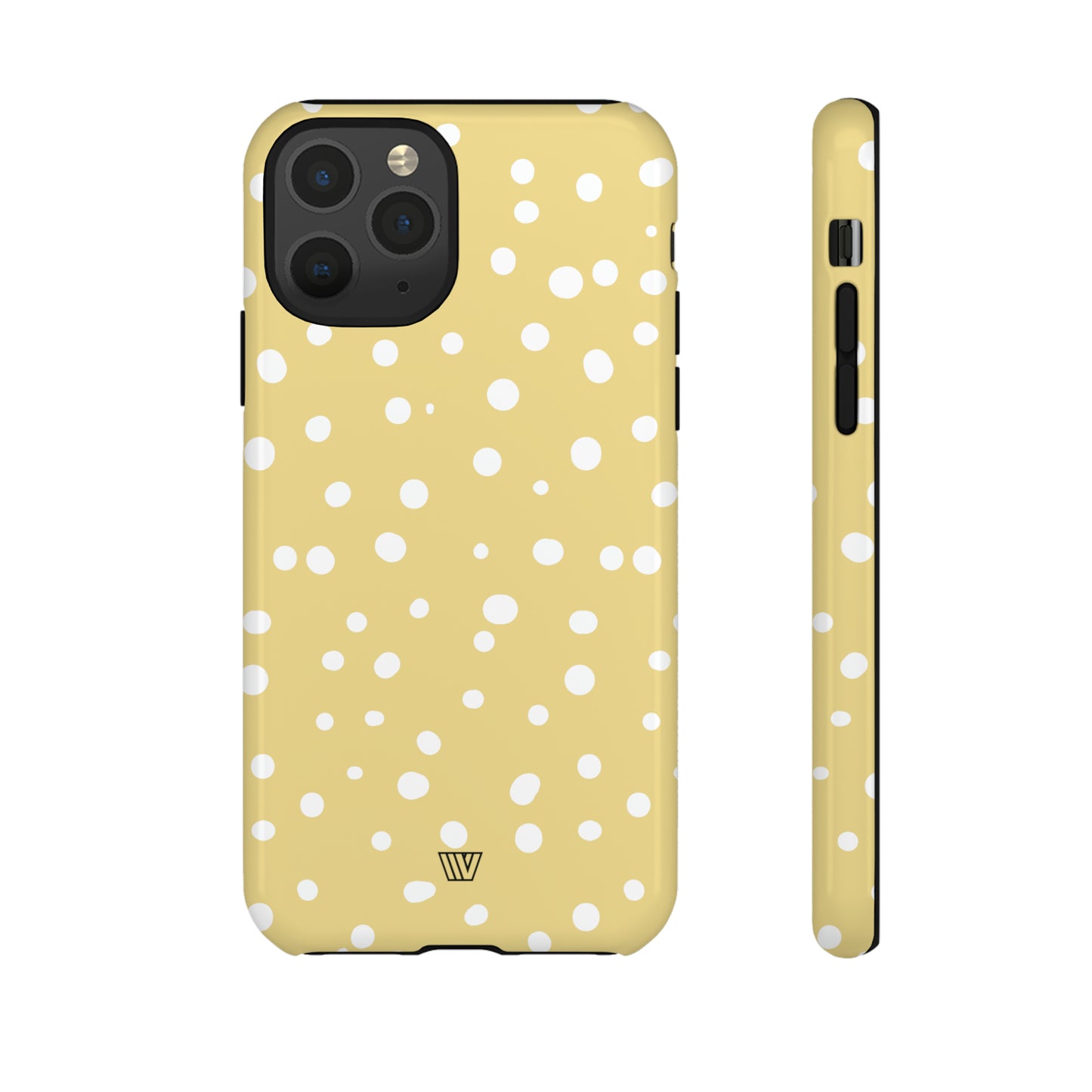 MUTED YELLOW DOTS | Tough Phone Case - Trovvve