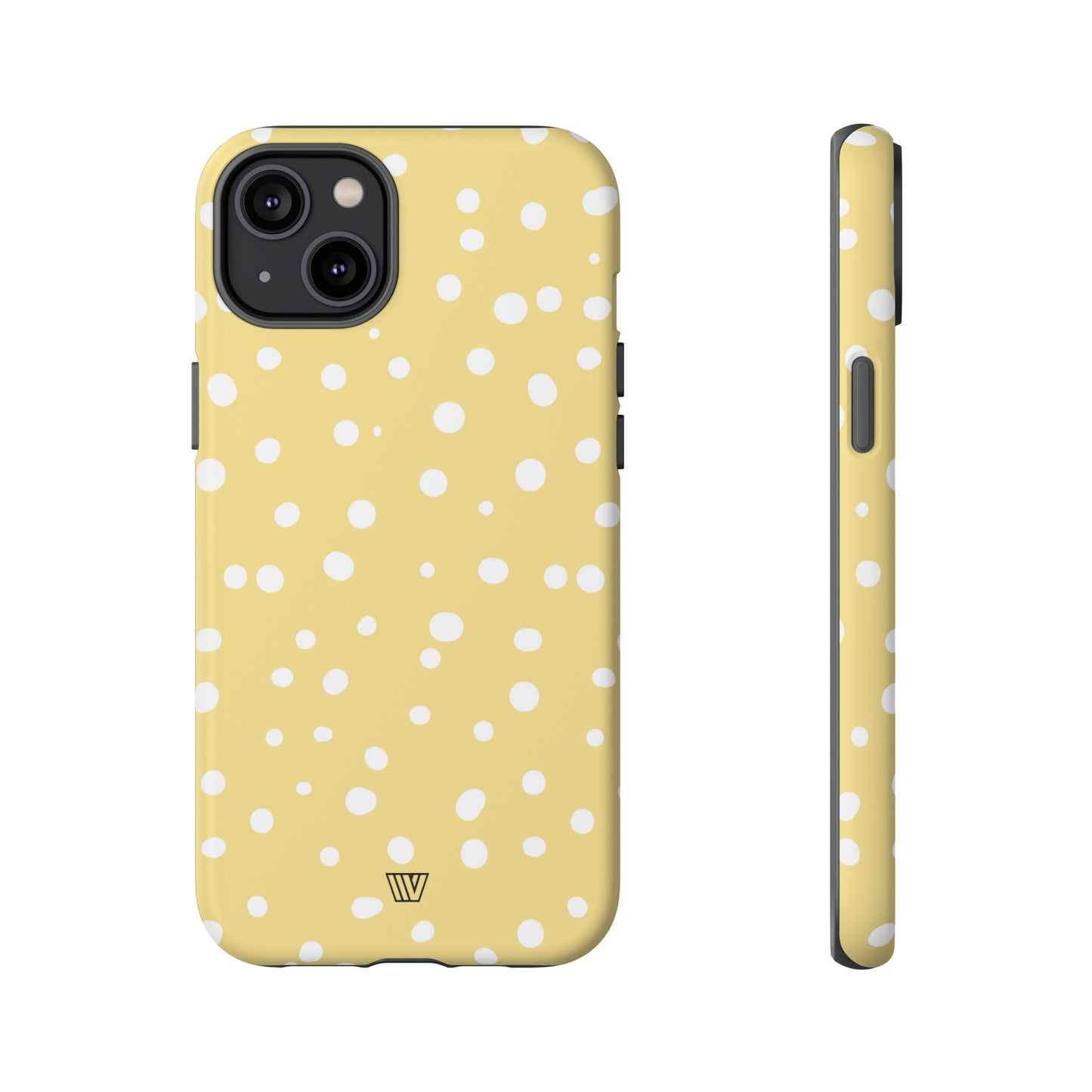 MUTED YELLOW DOTS | Tough Phone Case - Trovvve
