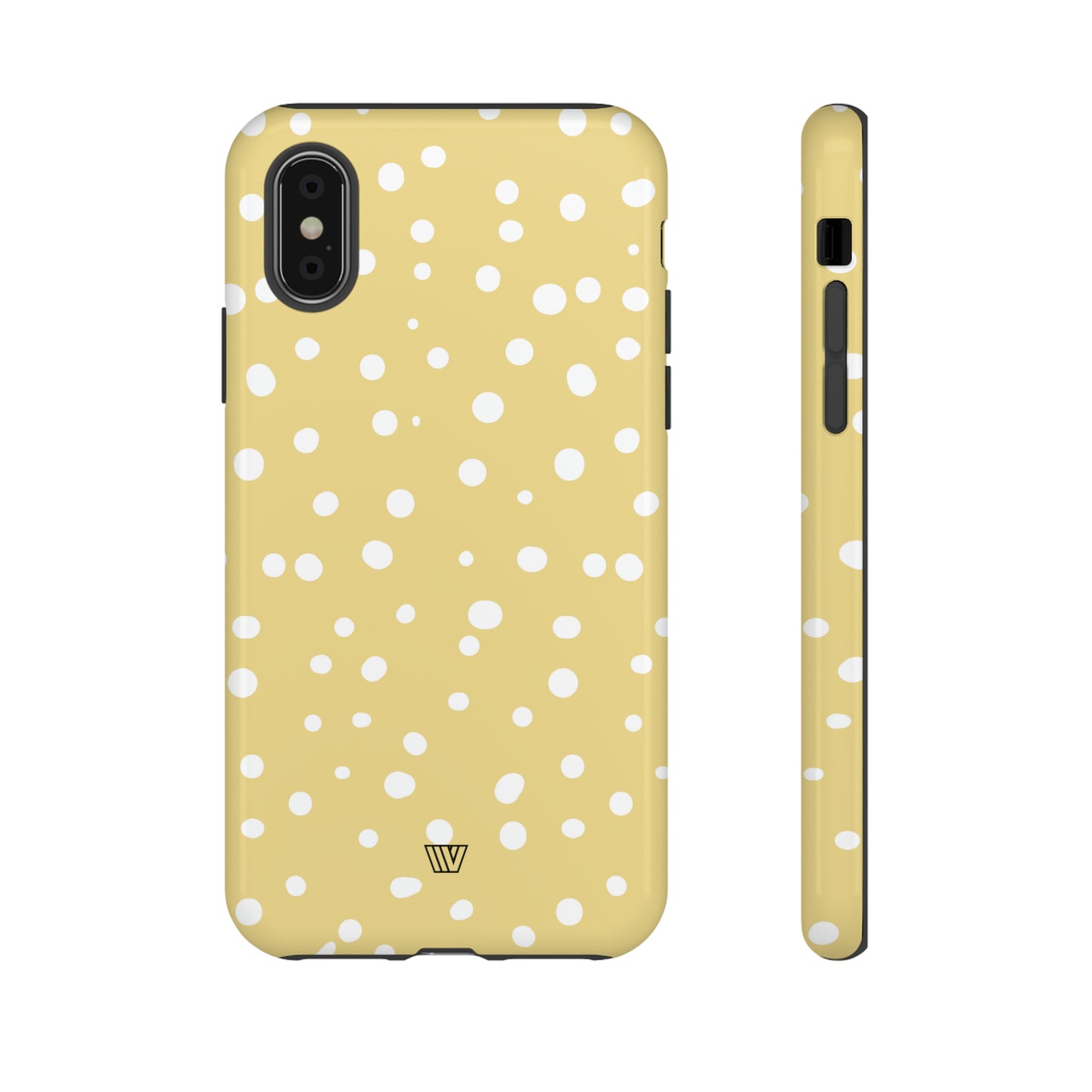 MUTED YELLOW DOTS | Tough Phone Case - Trovvve
