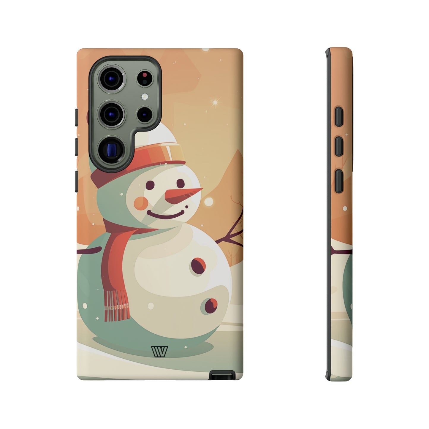 SUNSET SNOWMAN | Tough Phone Case - Trovvve
