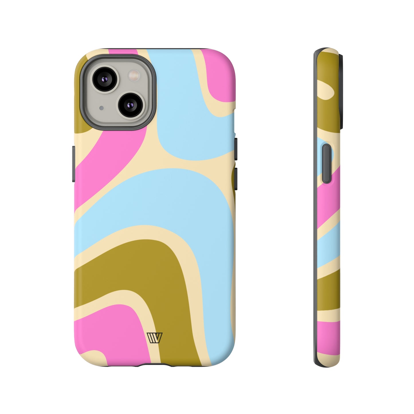 LARGE GROOVY WAVES | Tough Phone Case - Trovvve