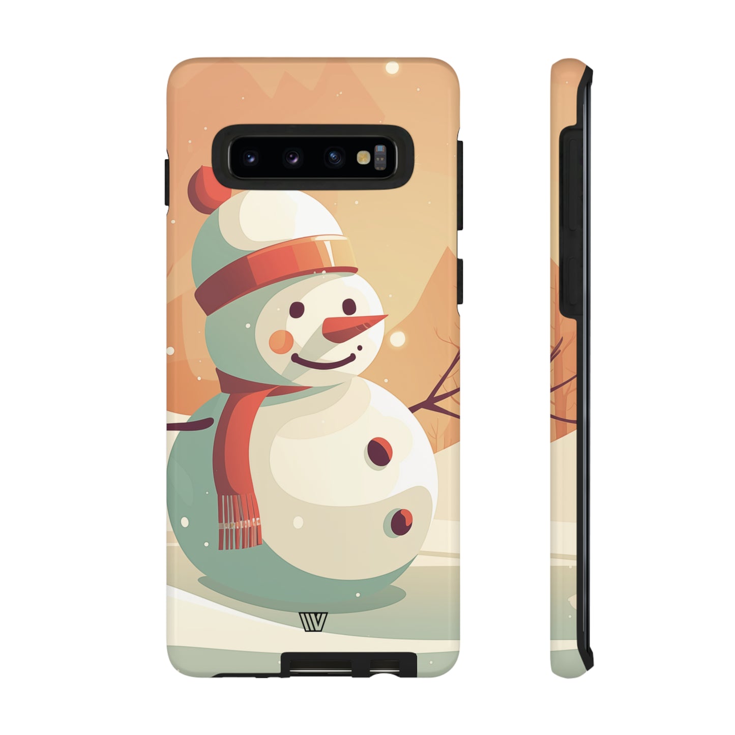 SUNSET SNOWMAN | Tough Phone Case - Trovvve
