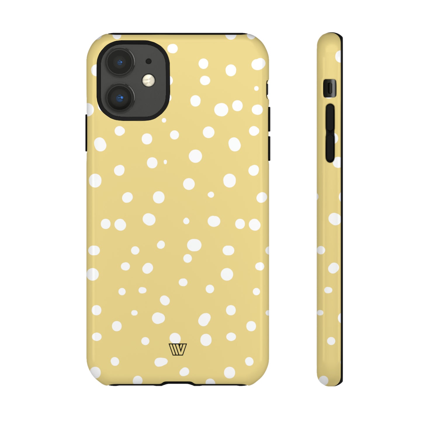 MUTED YELLOW DOTS | Tough Phone Case - Trovvve