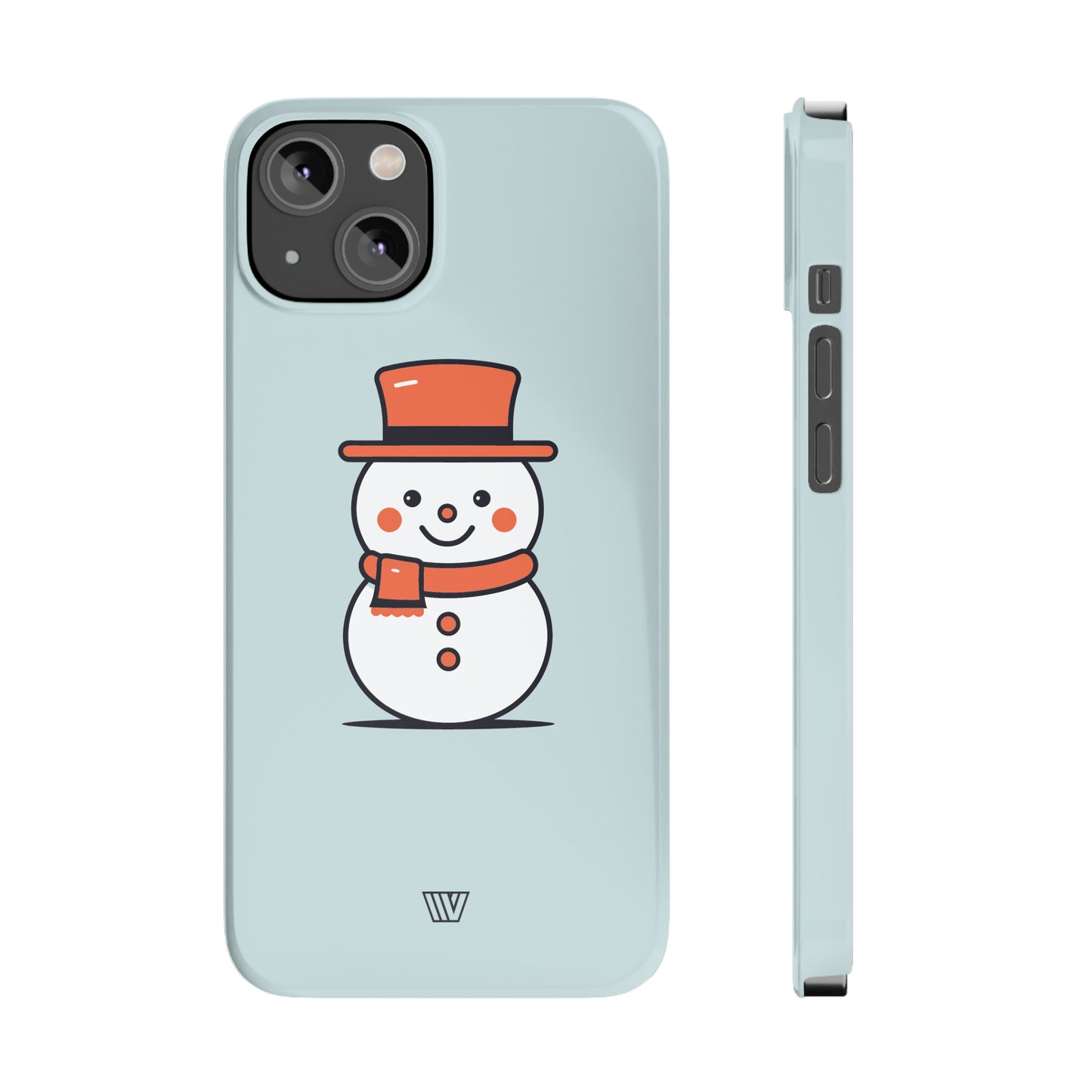 CUTE SNOWMAN | Slim iPhone Case