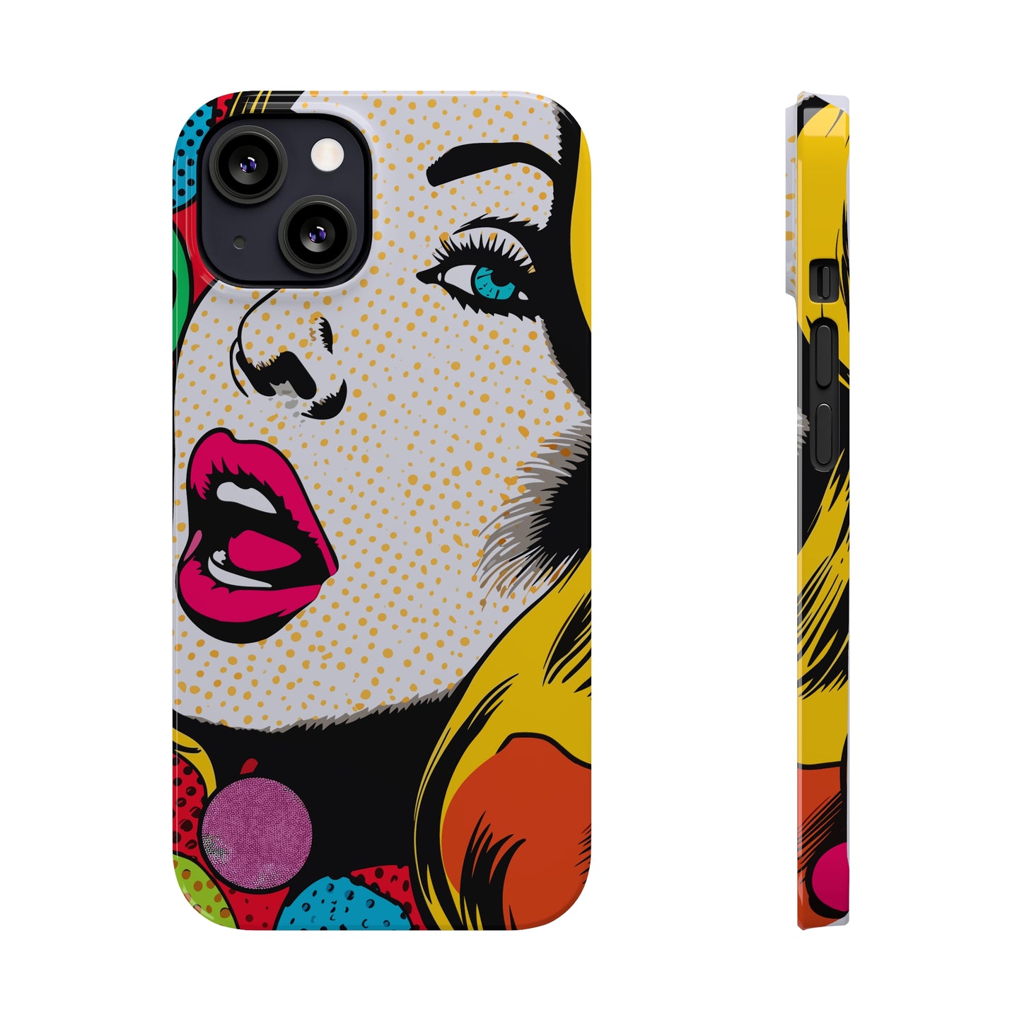 POP ART FACE | Slim iPhone Case - Trovvve