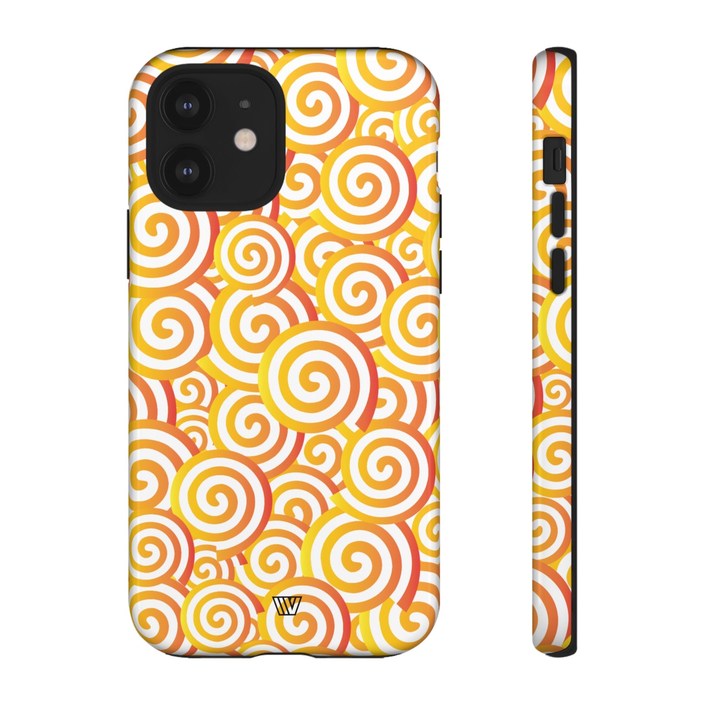 ABSTRACT SPIRAL ORANGE | Tough Phone Case - Trovvve