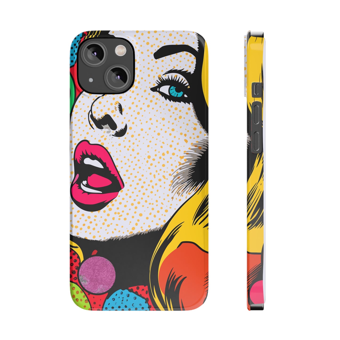 POP ART FACE | Slim iPhone Case - Trovvve
