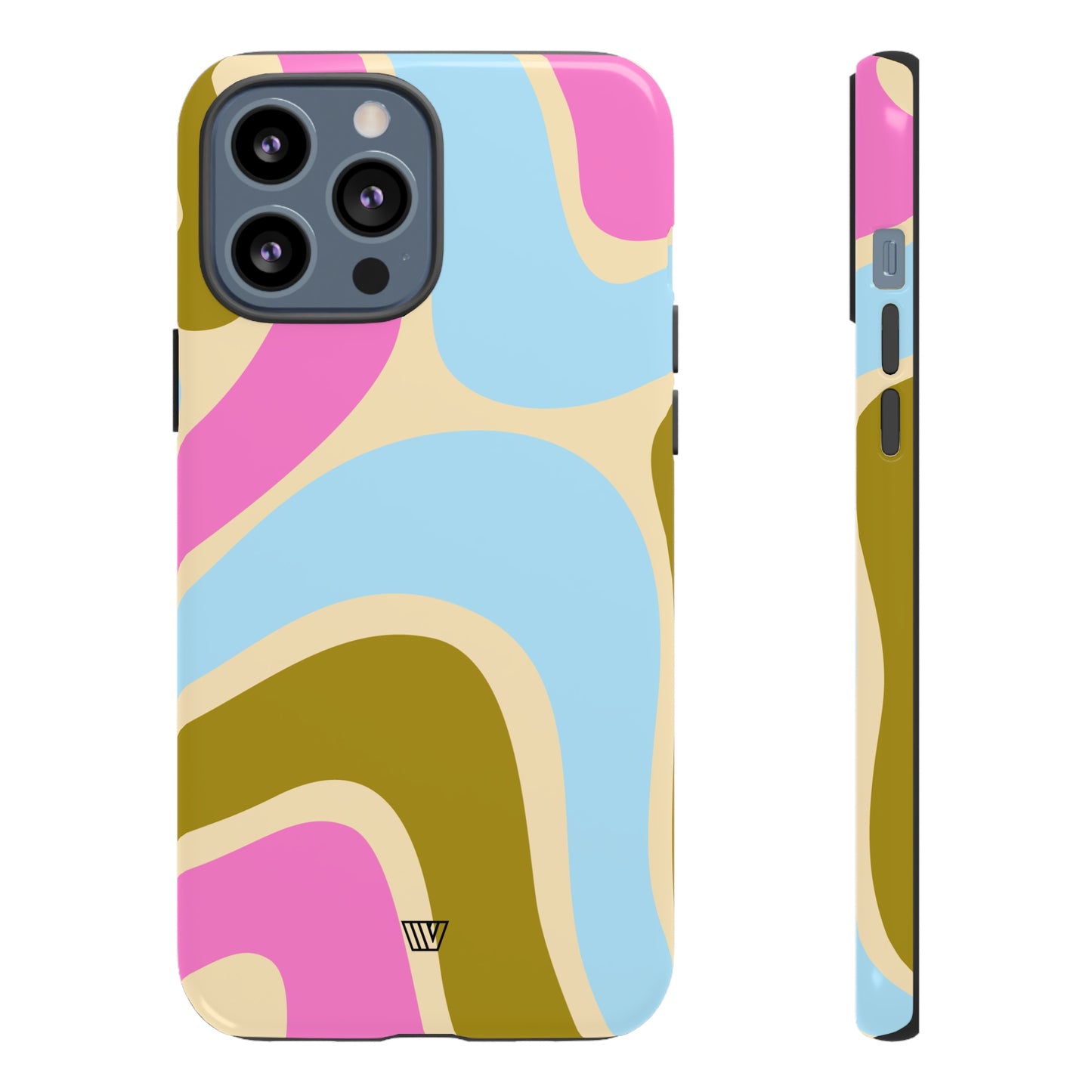 LARGE GROOVY WAVES | Tough Phone Case - Trovvve