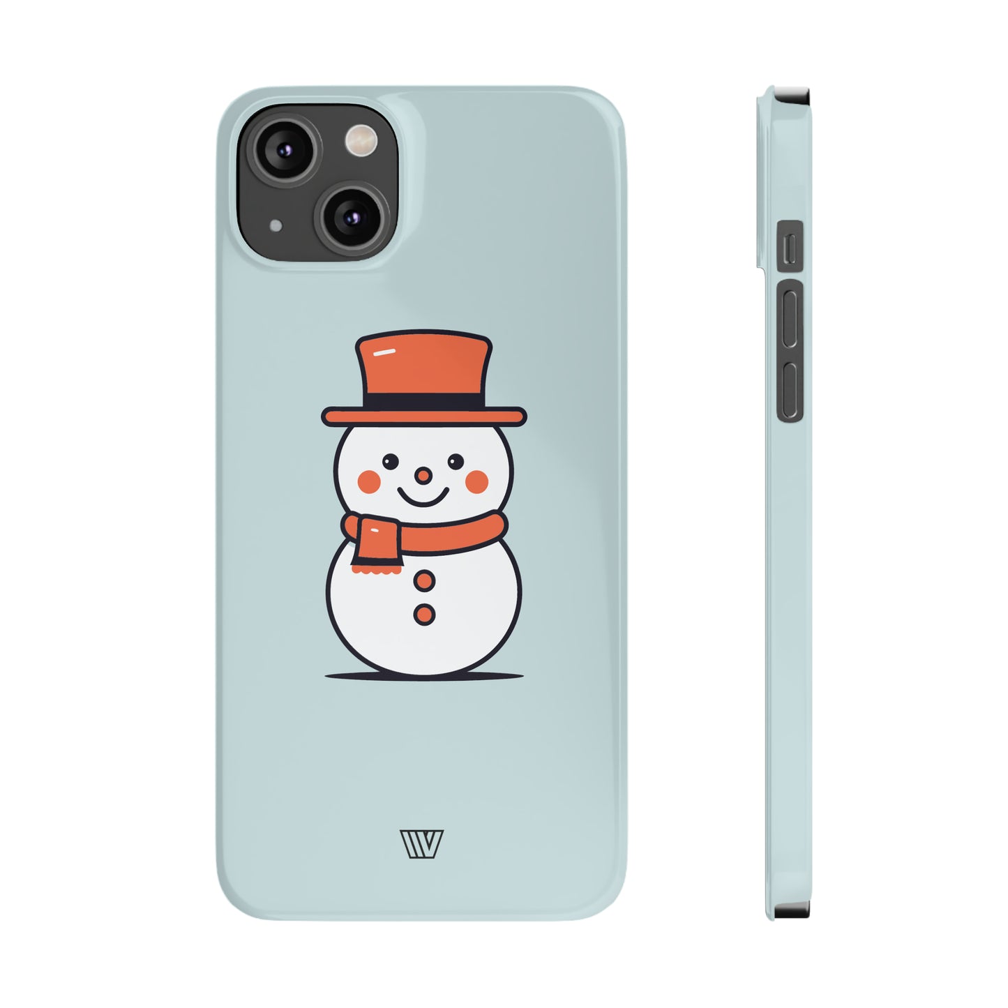 CUTE SNOWMAN | Slim iPhone Case