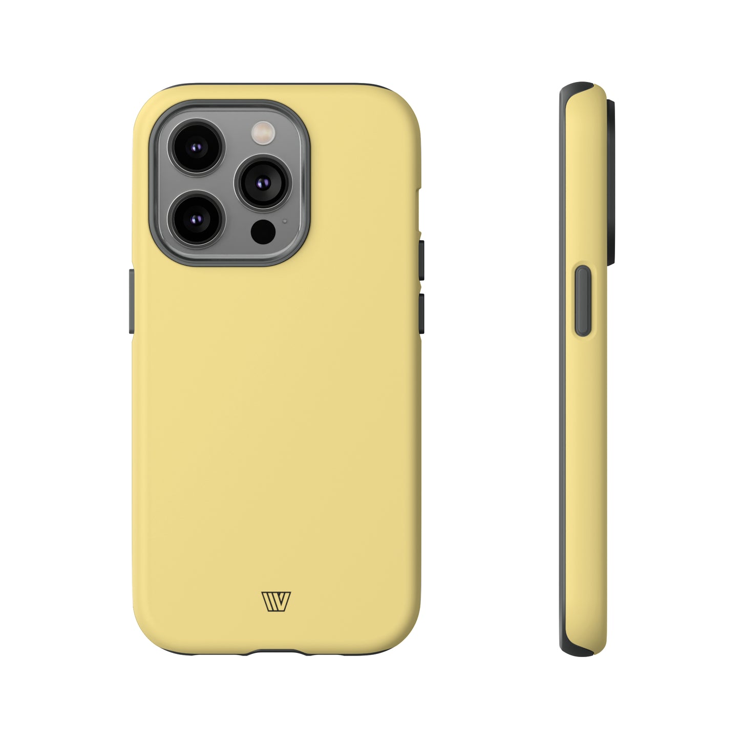 MUTED YELLOW SOLID | Tough Phone Case - Trovvve
