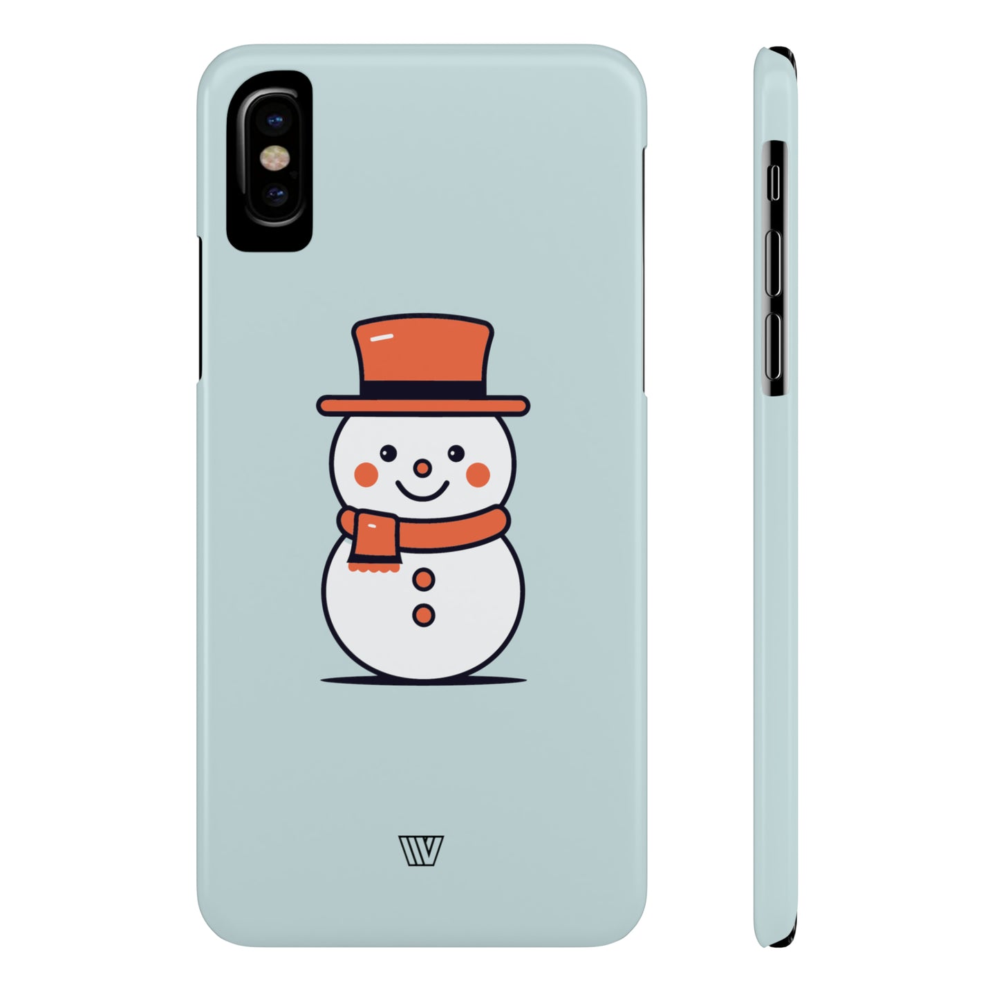 CUTE SNOWMAN | Slim iPhone Case