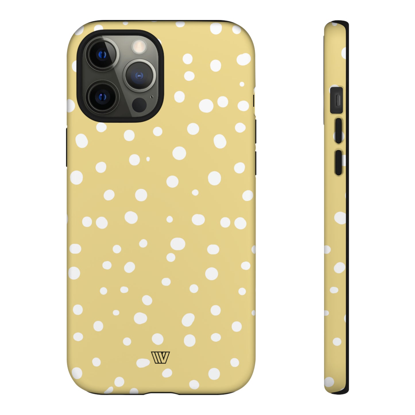 MUTED YELLOW DOTS | Tough Phone Case - Trovvve