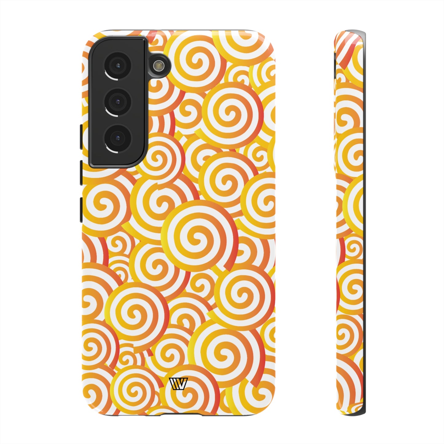 ABSTRACT SPIRAL ORANGE | Tough Phone Case - Trovvve
