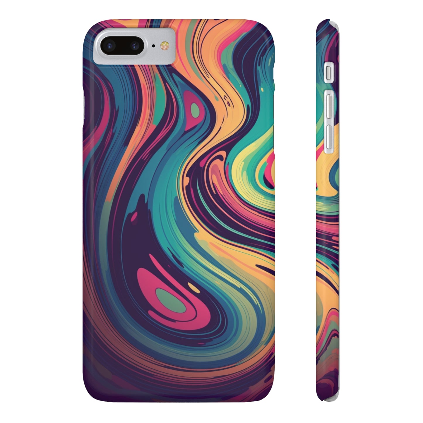 COSMIC LIQUID SWIRL | | Slim iPhone Case - Trovvve
