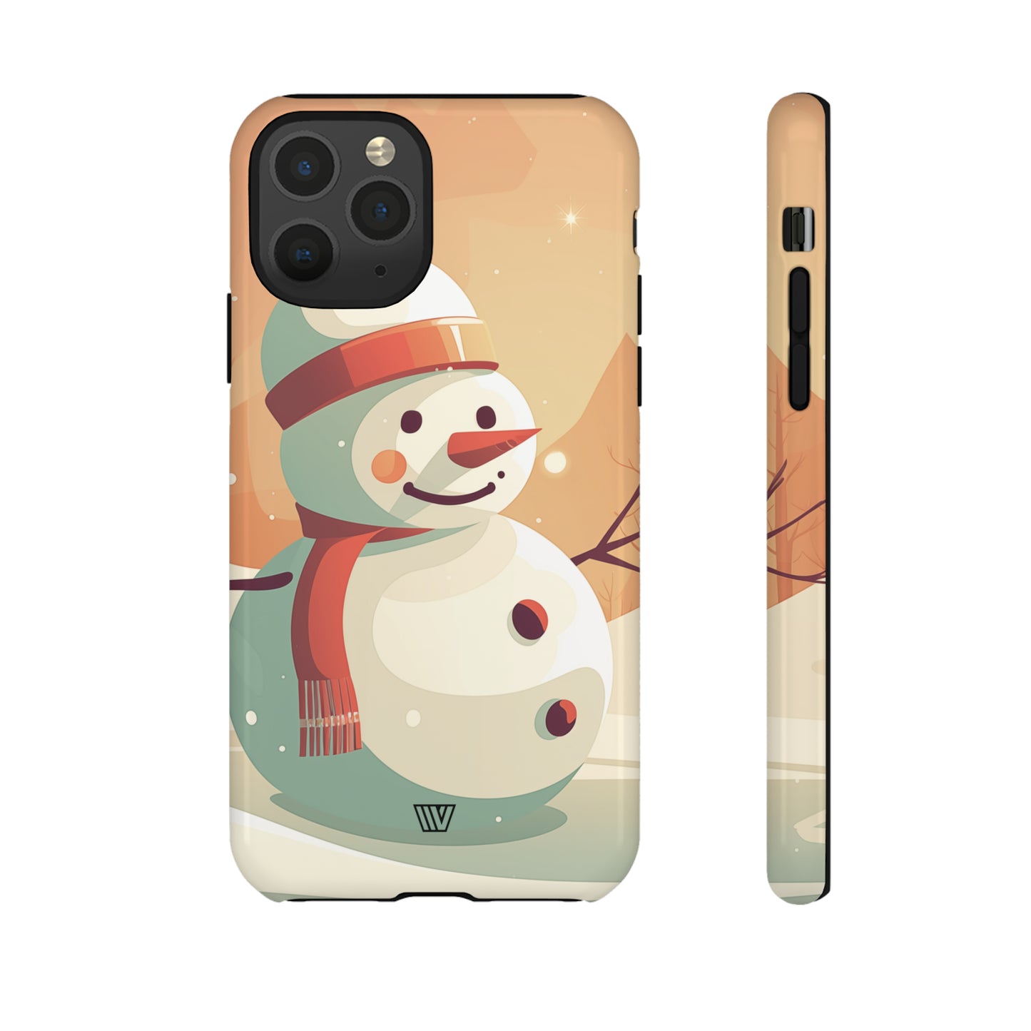 SUNSET SNOWMAN | Tough Phone Case - Trovvve