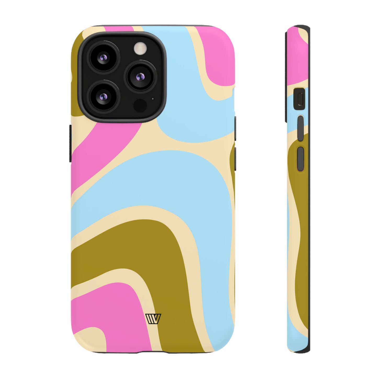 LARGE GROOVY WAVES | Tough Phone Case - Trovvve