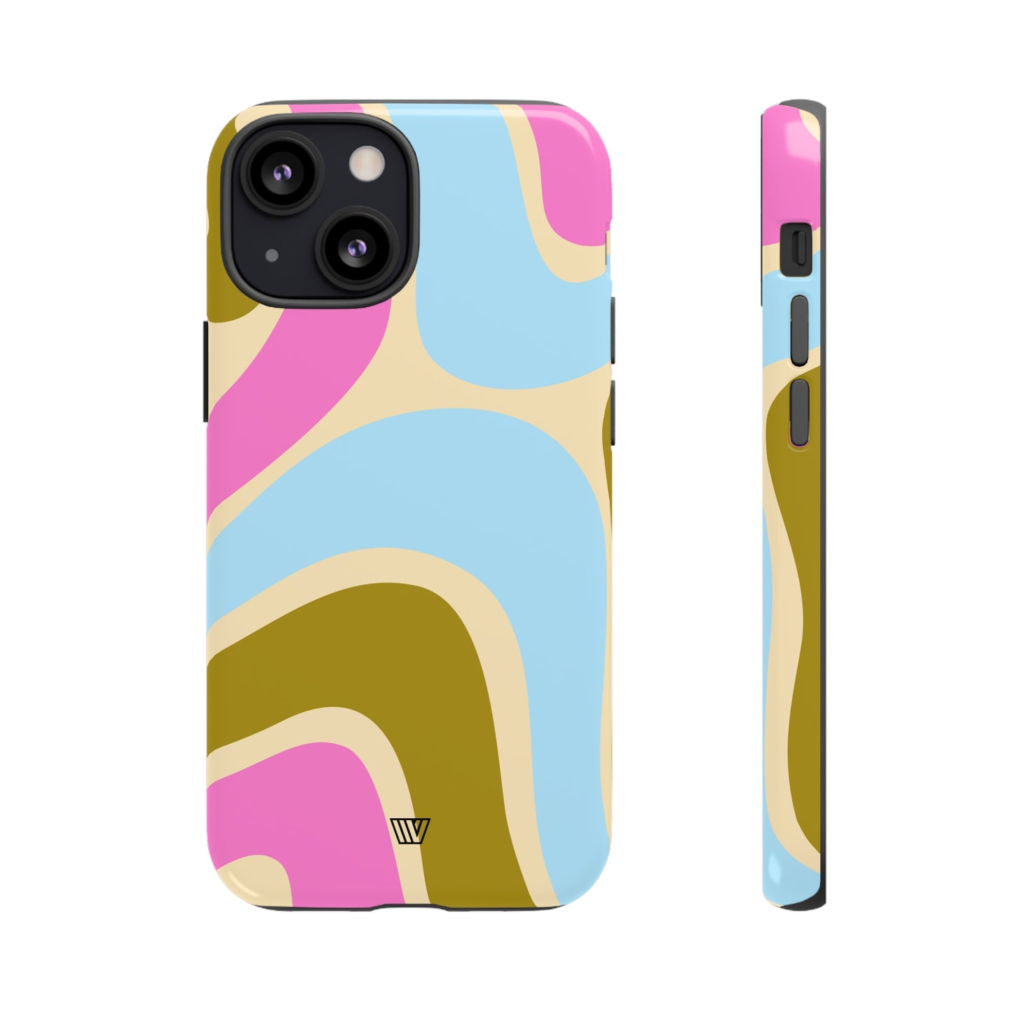 LARGE GROOVY WAVES | Tough Phone Case - Trovvve