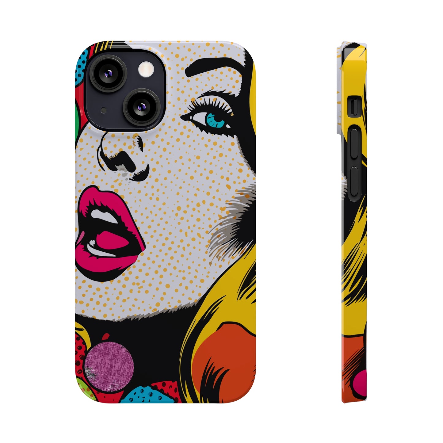 POP ART FACE | Slim iPhone Case - Trovvve