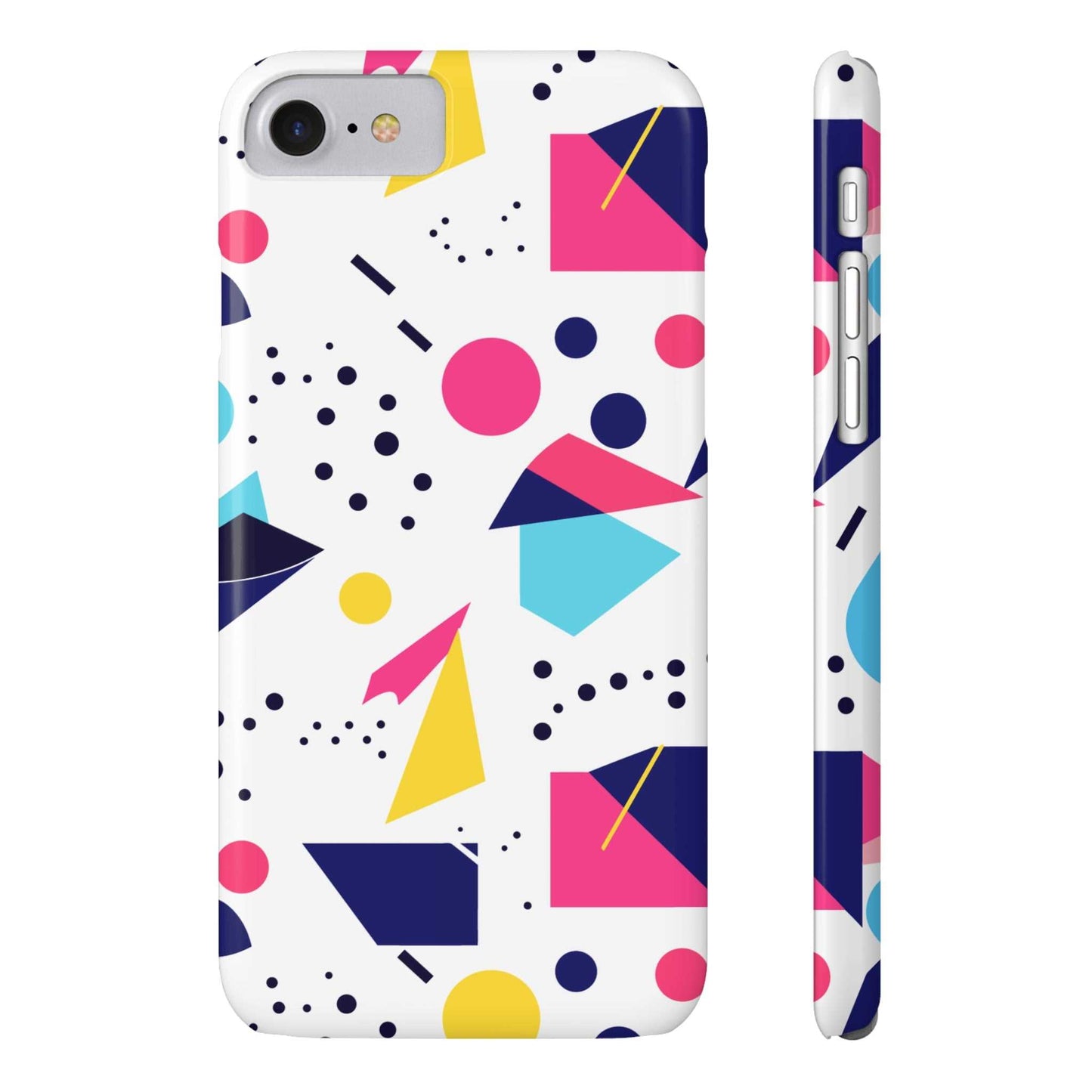 80s / 90s RETRO PATTERN LIGHT | Slim iPhone Case - Trovvve