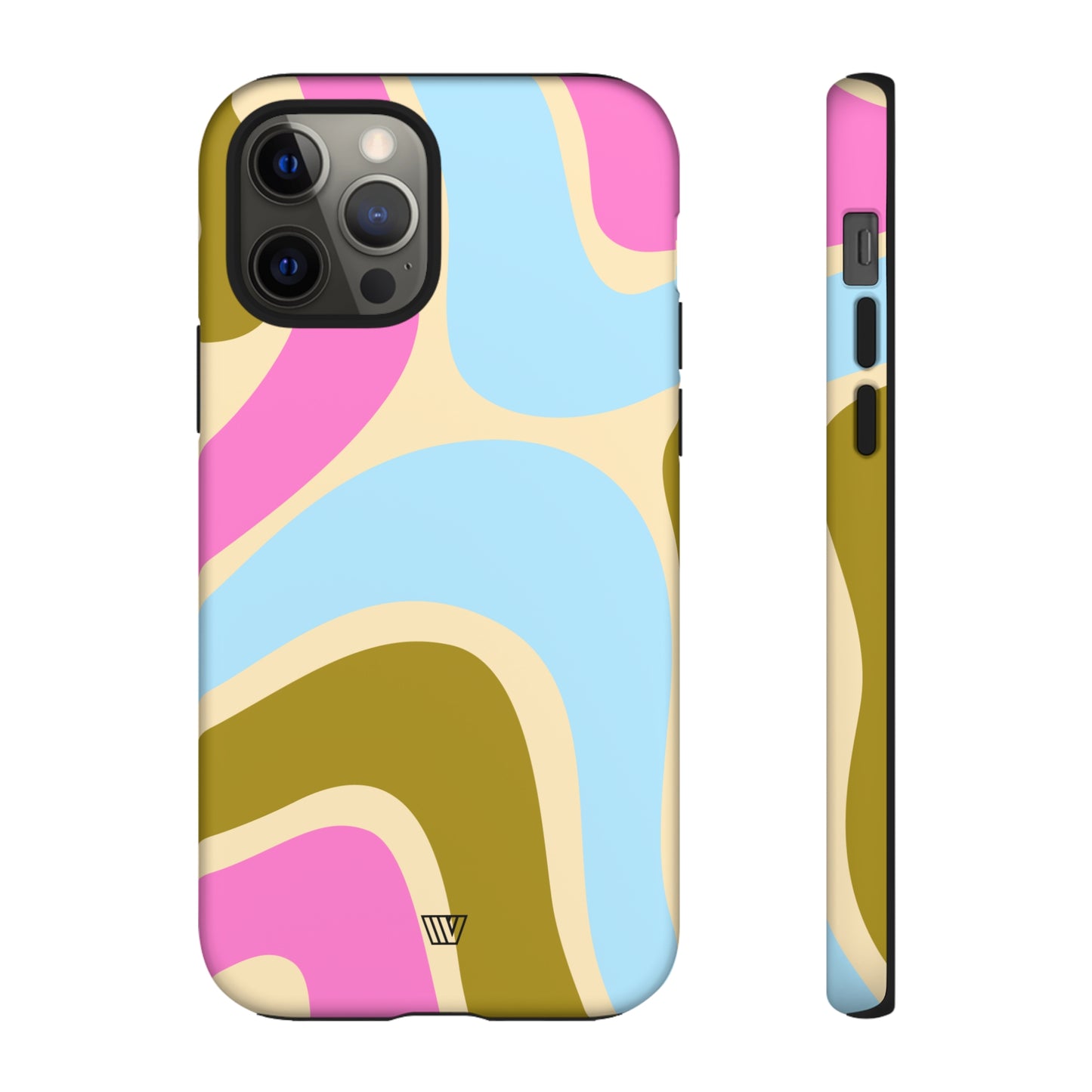 LARGE GROOVY WAVES | Tough Phone Case - Trovvve