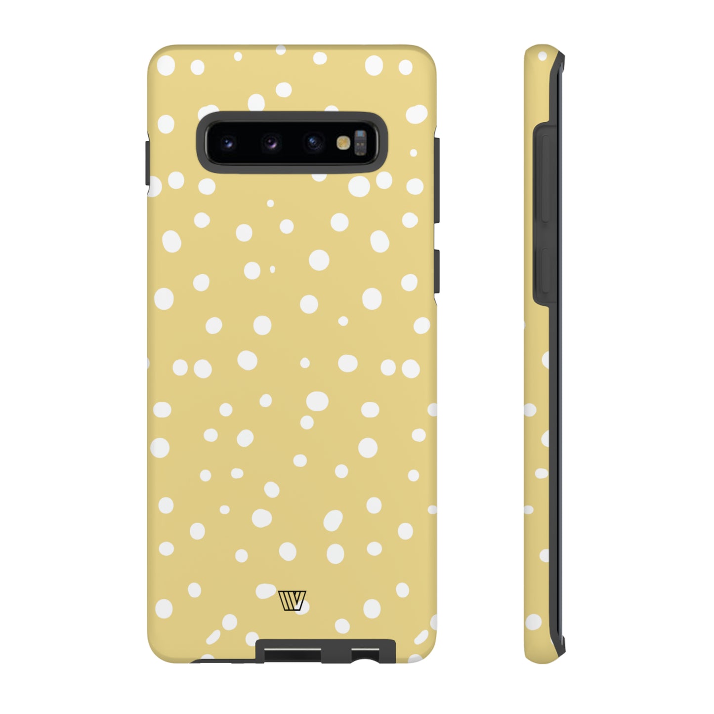 MUTED YELLOW DOTS | Tough Phone Case - Trovvve
