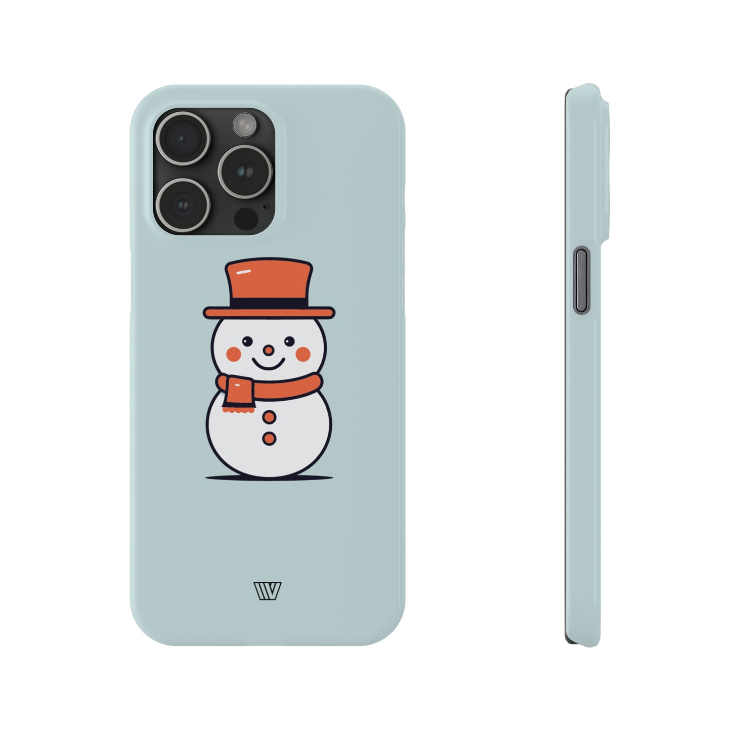 CUTE SNOWMAN | Slim iPhone Case