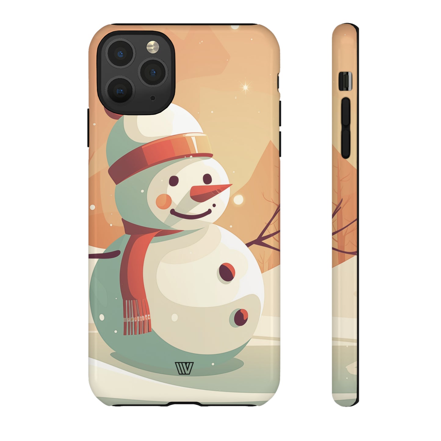 SUNSET SNOWMAN | Tough Phone Case - Trovvve