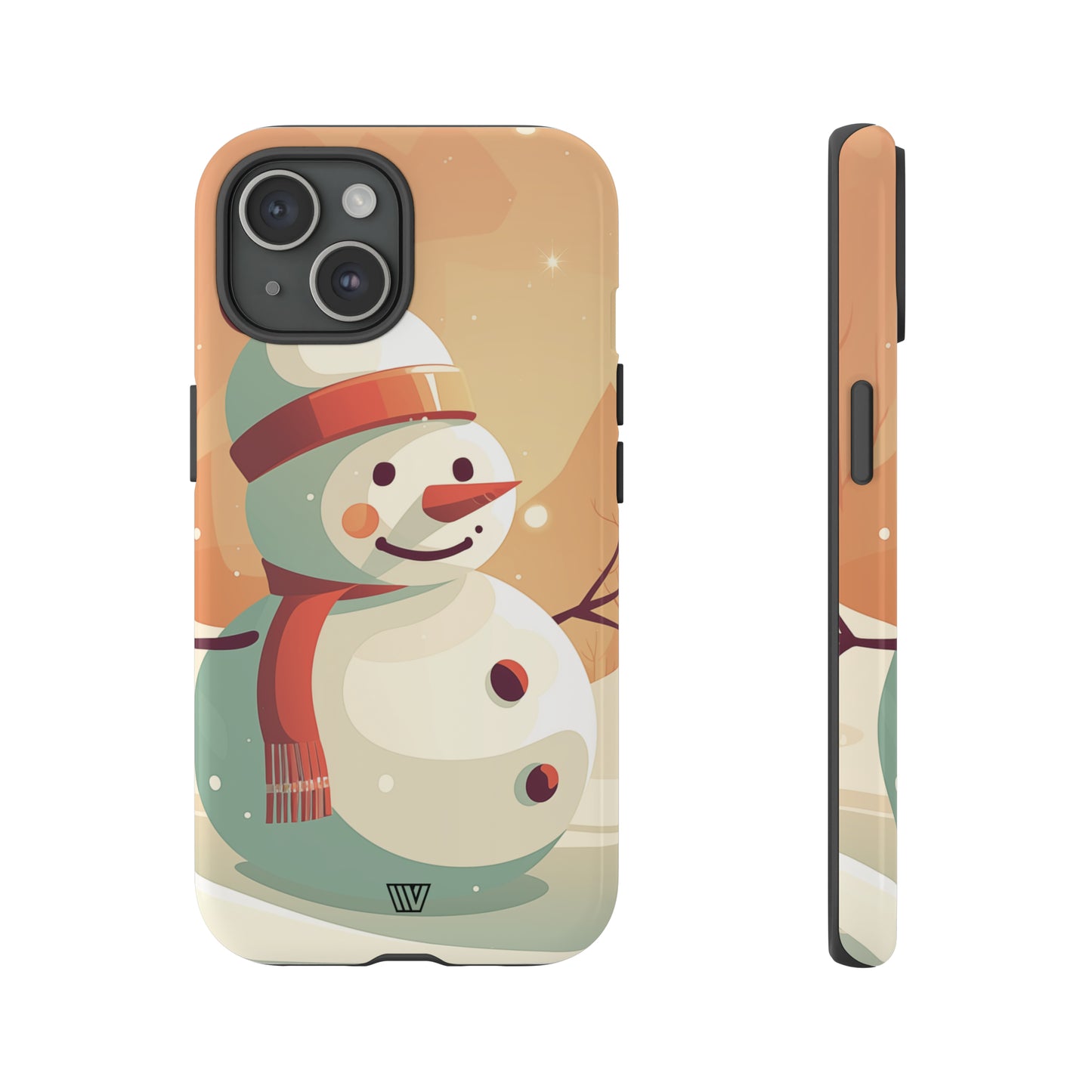 SUNSET SNOWMAN | Tough Phone Case - Trovvve