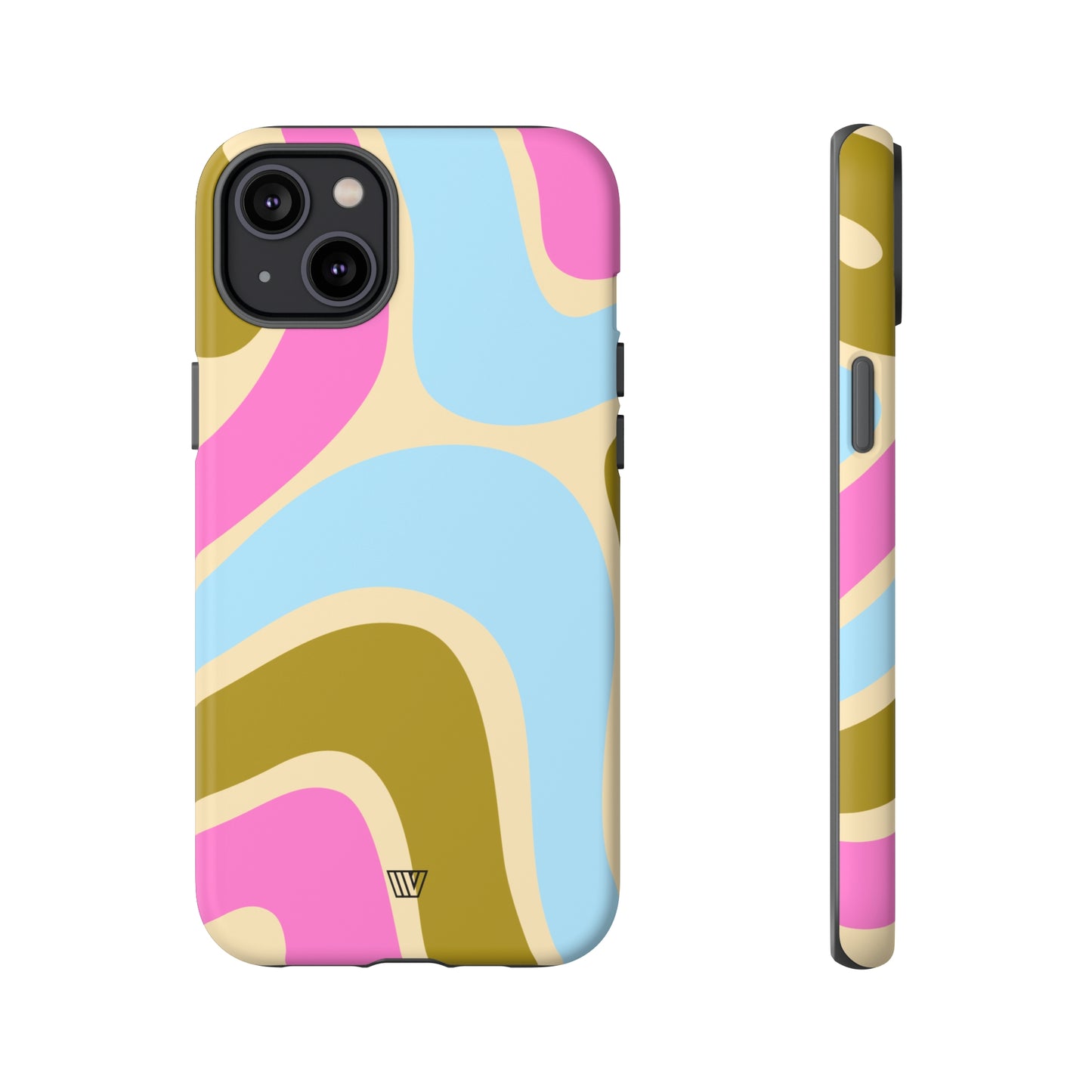 LARGE GROOVY WAVES | Tough Phone Case - Trovvve