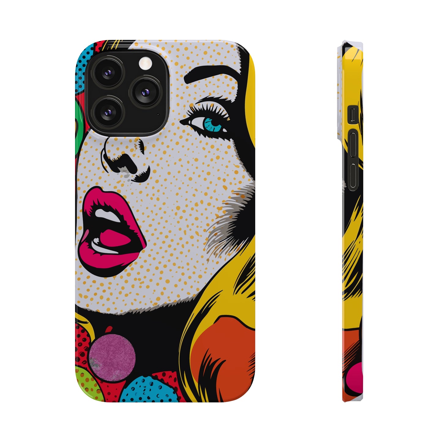 POP ART FACE | Slim iPhone Case - Trovvve
